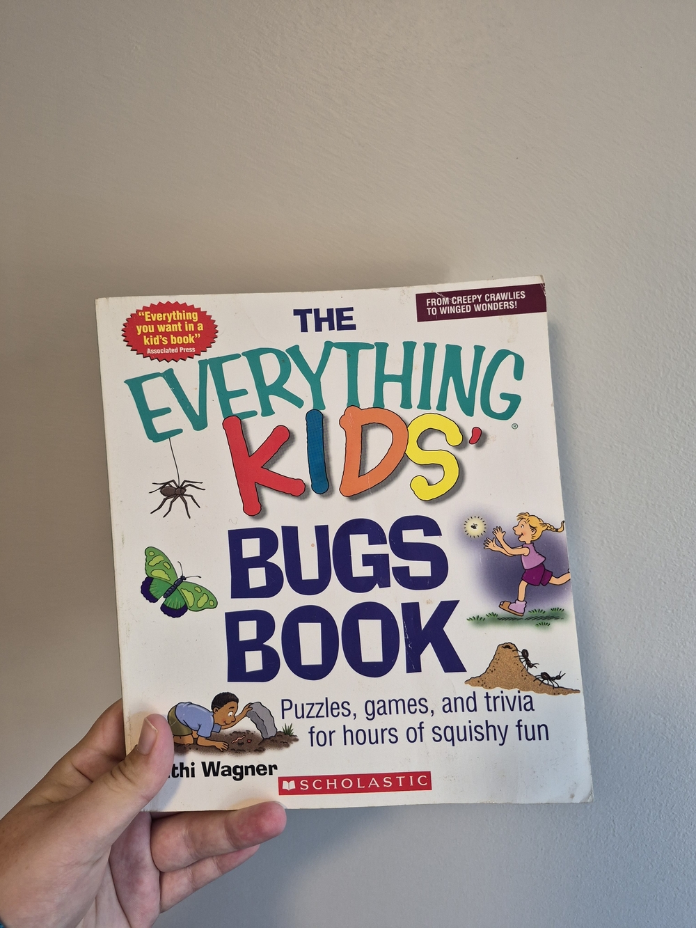 Scholastic The Everything Kids' Bugs Book Educational Activity Workbook
